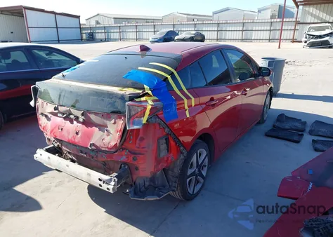 2016 Toyota Prius Three Touring from USA, damaged, VIN JTDKARFUXG3512975